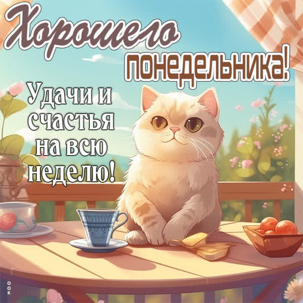 Picture смешная картинка хорошего понедельника