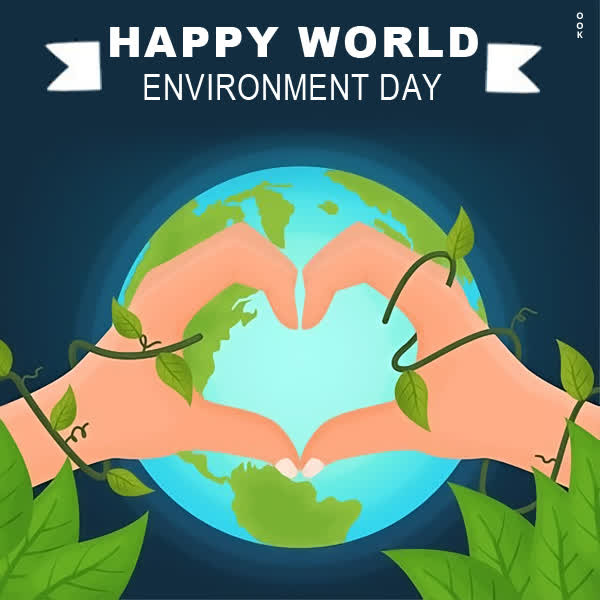 Postcard world environment day