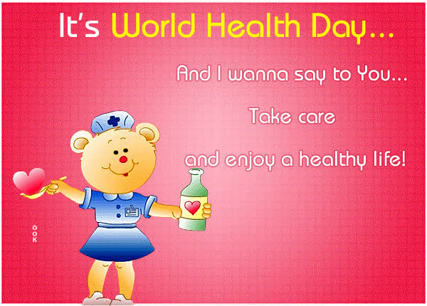 Postcard world health day