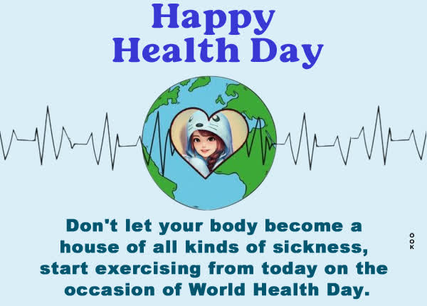 Postcard world health day