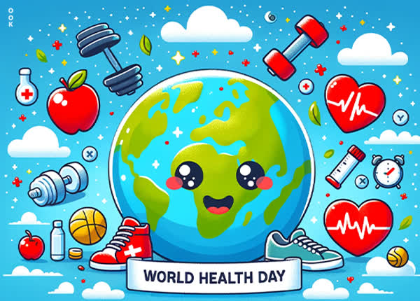 Postcard world health day