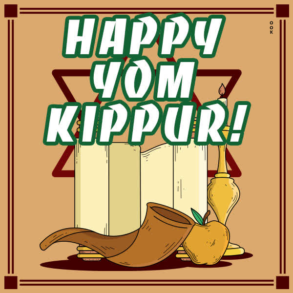 Postcard yom kippur