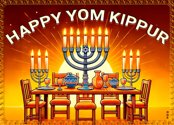 Postcard yom kippur