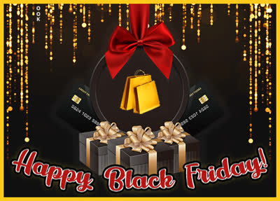 Postcard black friday