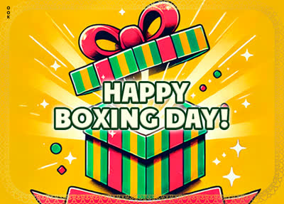 Postcard boxing day