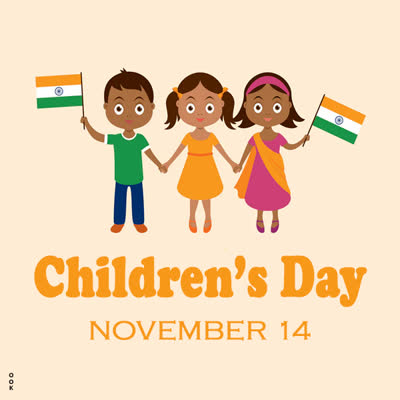 Postcard children day (bal divas)