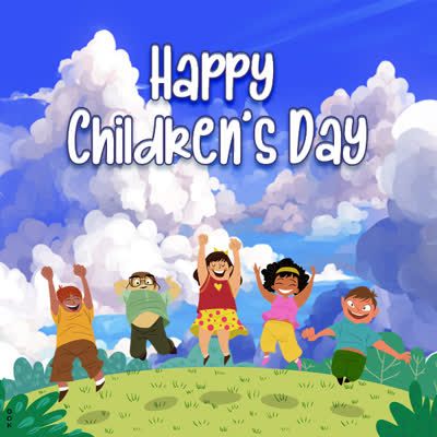 Postcard children day (bal divas)