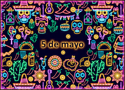 Postcard cinco de mayo