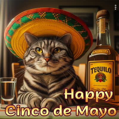 Postcard cinco de mayo