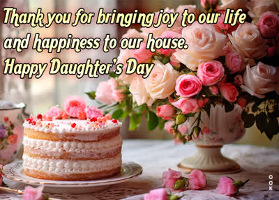 Postcard daughters day