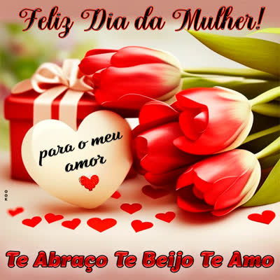 Postcard dia internacional da mulher