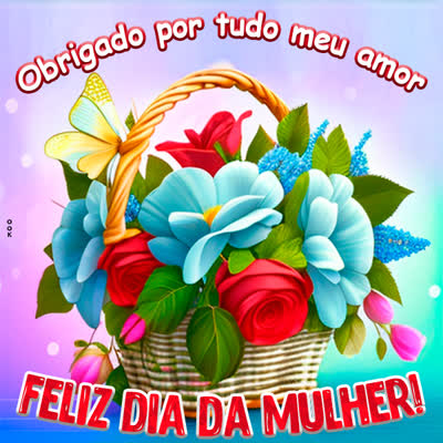 Postcard dia internacional da mulher