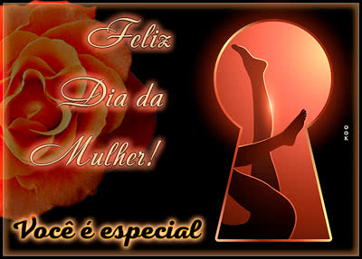 Postcard dia internacional da mulher