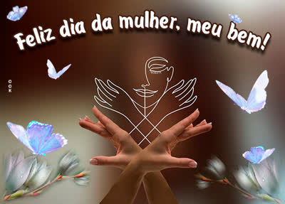 Postcard dia internacional da mulher