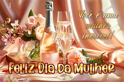 Postcard dia internacional da mulher