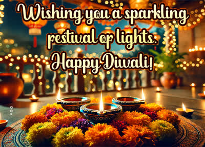 Postcard diwali