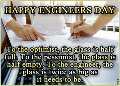 Postcard engineers day