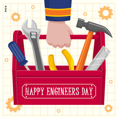 Postcard engineers day