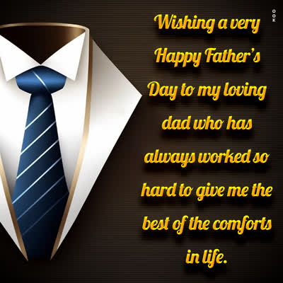 Postcard fathers day