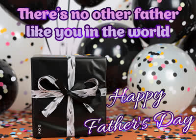 Postcard fathers day