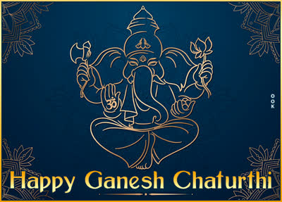 Postcard ganesh chaturthi