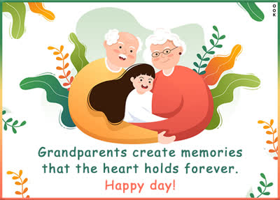 Postcard grandparents day