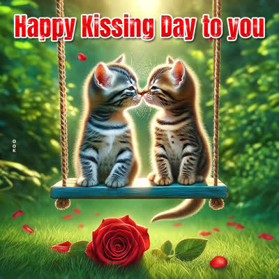 Picture international kissing day