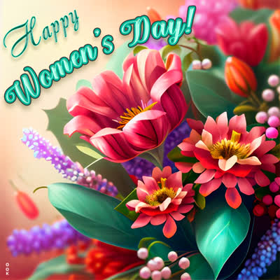 Postcard international women's day