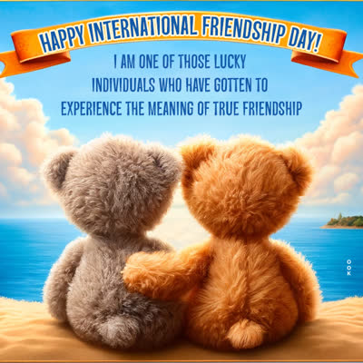 Postcard int'l. day of friendship