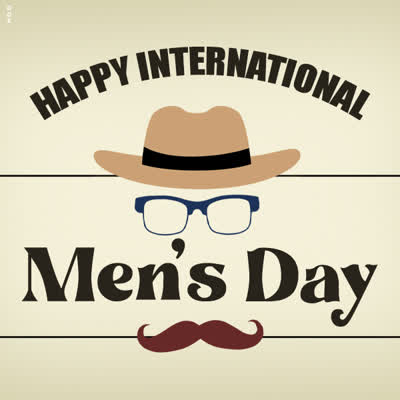 Postcard int'l men's day