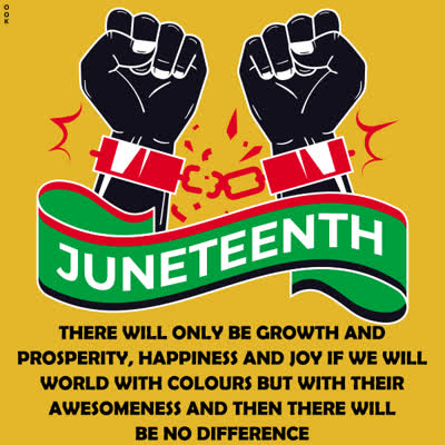 Postcard juneteenth