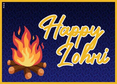 Postcard lohri