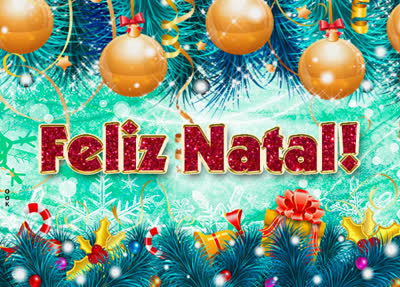 Postcard natal