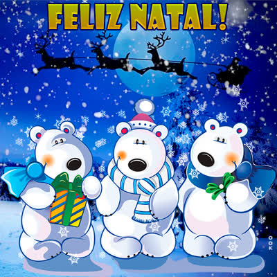 Postcard natal