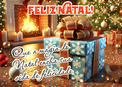 Postcard natal