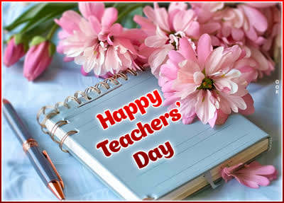 Postcard national teacher day