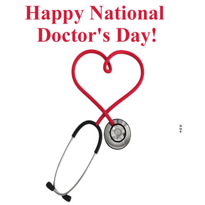 Postcard nat'l doctors day