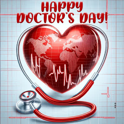 Postcard nat'l doctors day