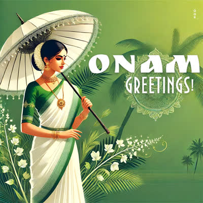 Postcard onam