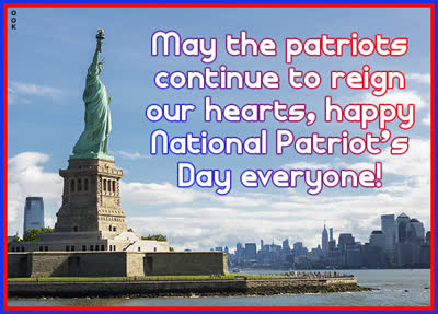 Postcard patriot day