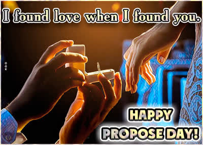 Picture propose day