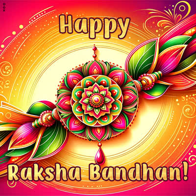 Postcard raksha bandhan