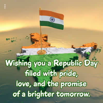 Postcard republic day