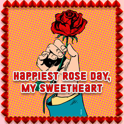 Picture rose day