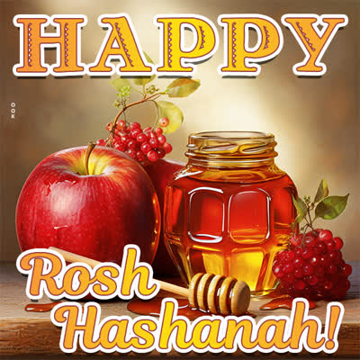 Postcard rosh hashanah