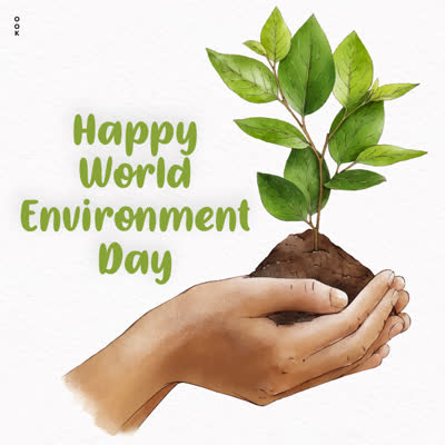 Postcard world environment day