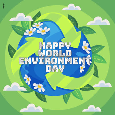 Postcard world environment day