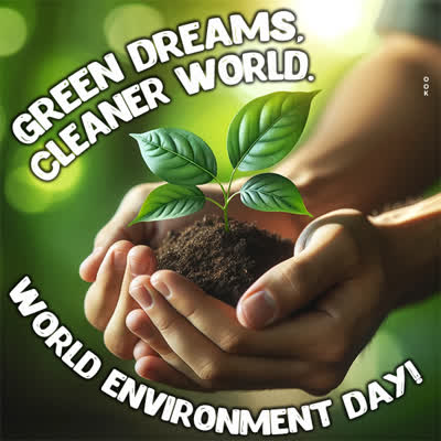 Postcard world environment day