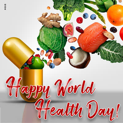 Postcard world health day