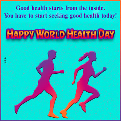 Postcard world health day